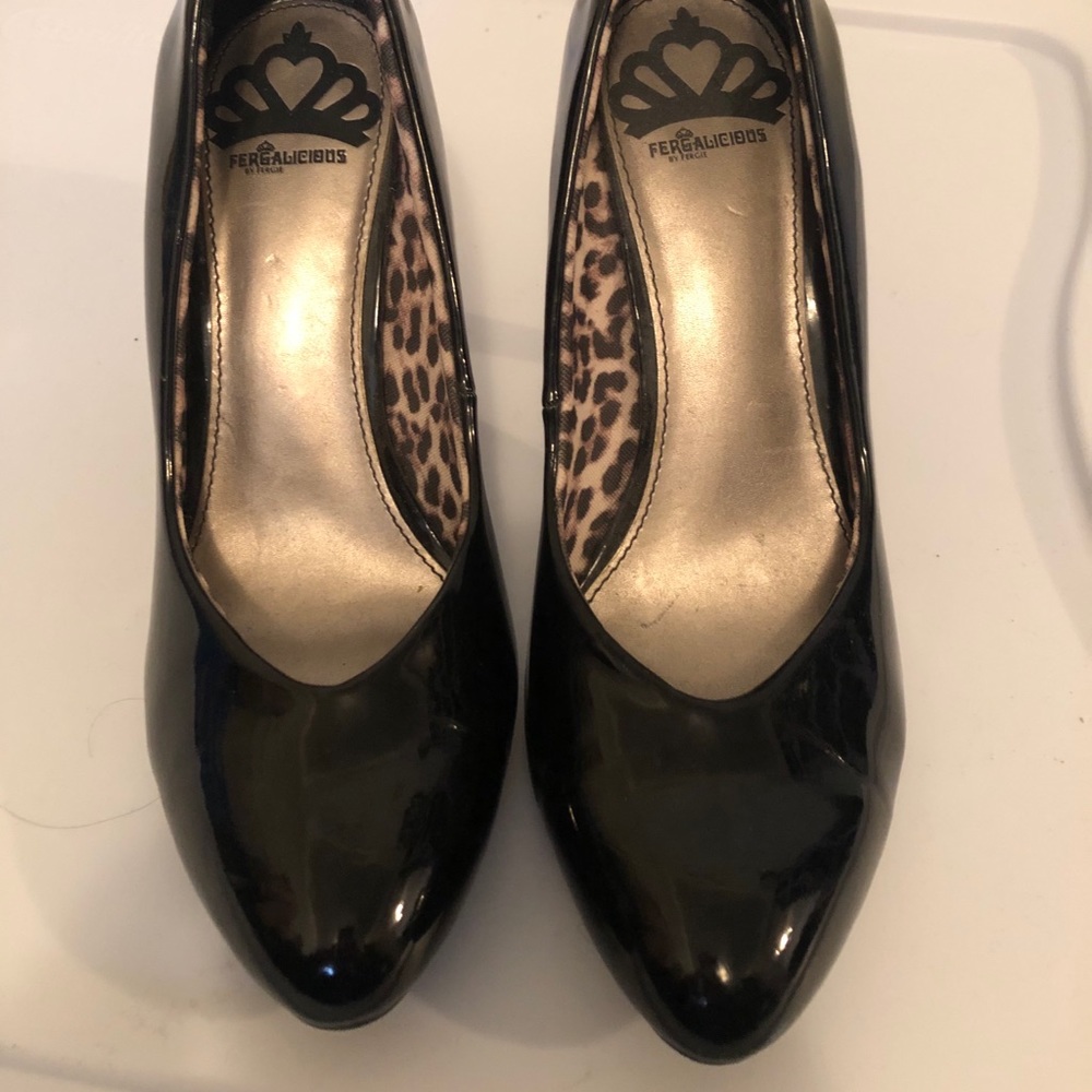 Black heels